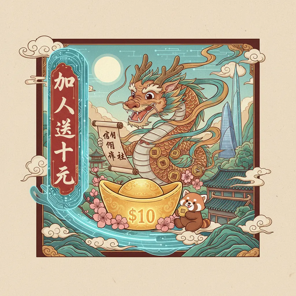 $10 sign up bonus - Credit